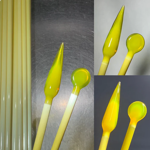Experimental Yellow Opal Rod