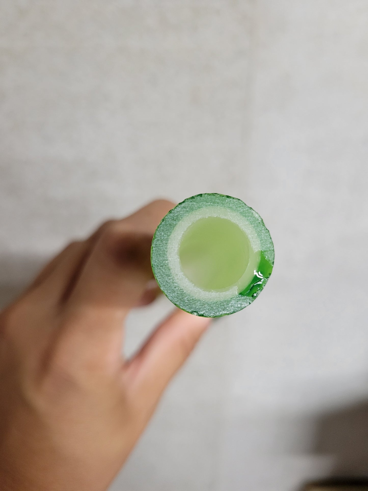 Lime over White Satin 5oz Tube