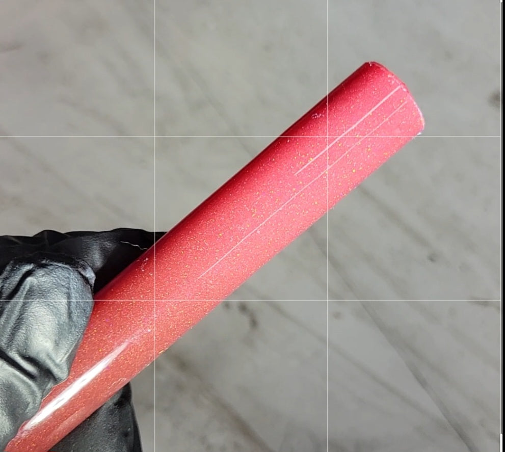 Opalized Red Elvis Rod