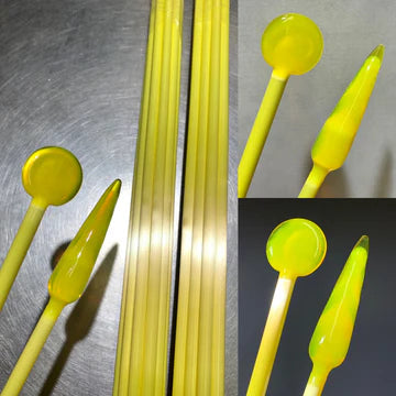 Experimental Dense Yellow Opal Rod