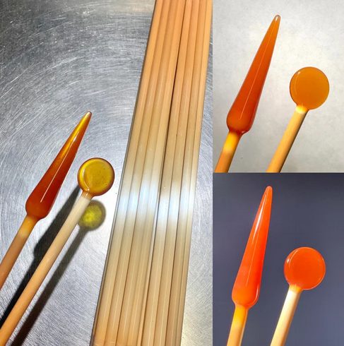 Experimental Orange Opal Rod