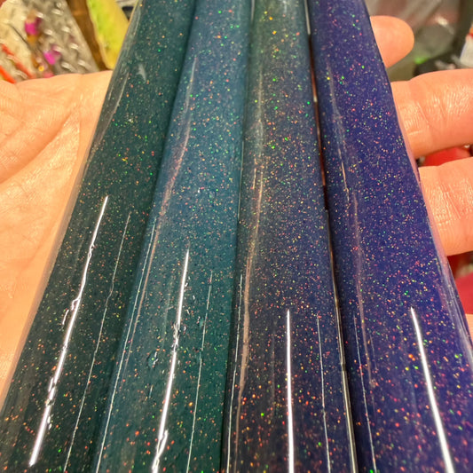 Opalized Double Amber Purple Tubing